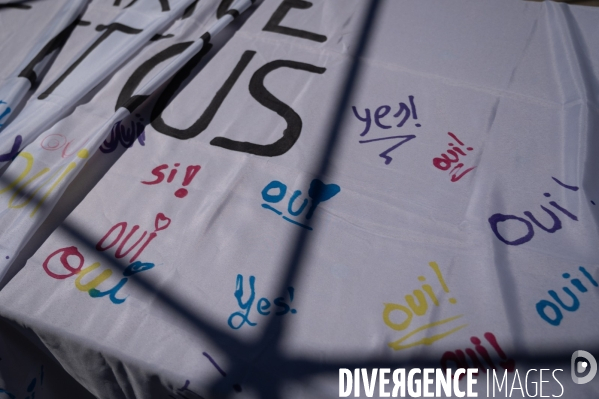 Genève Place des Nations - Rassemblement LGBTQIA+
