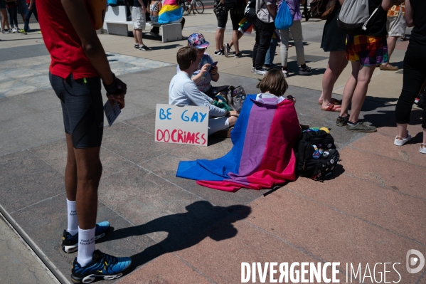 Genève Place des Nations - Rassemblement LGBTQIA+