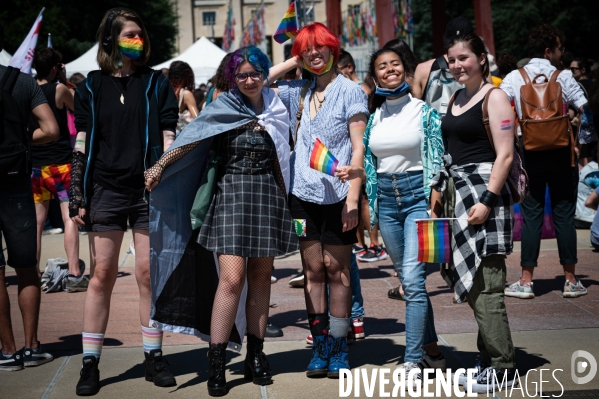 Genève Place des Nations - Rassemblement LGBTQIA+