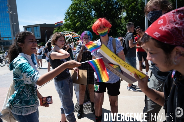 Genève Place des Nations - Rassemblement LGBTQIA+