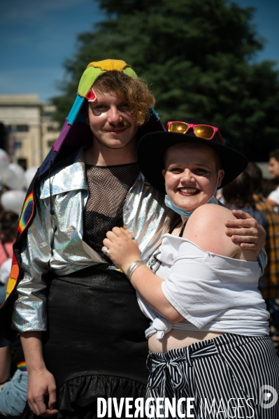 Genève Place des Nations - Rassemblement LGBTQIA+