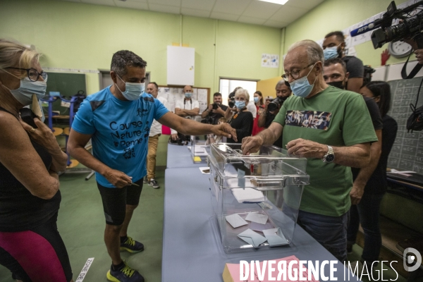 2ème tour Elections Régionales et départementales à Marseille