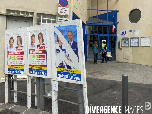 2ème tour Régionales dans l isoloir