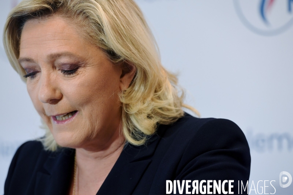 Elections regionales 2021 / Marine le pen