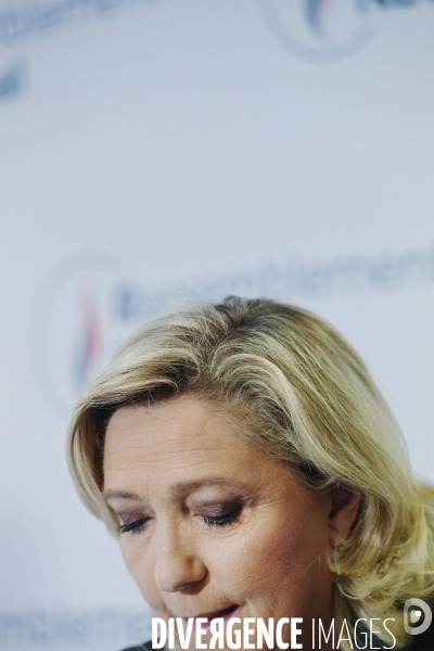 Elections regionales 2021 / Marine le pen