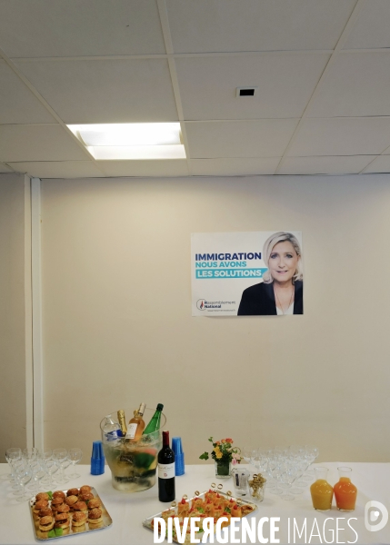 Elections regionales 2021 / Marine le pen