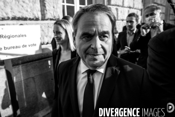 Victoire de Xavier Bertrand aux élections régionales.