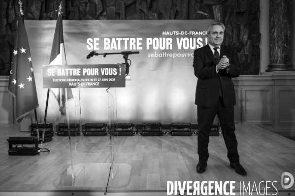 Victoire de Xavier Bertrand aux élections régionales.