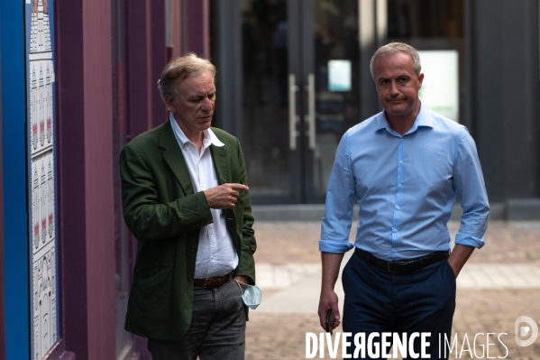 Victoire de Xavier Bertrand aux élections régionales. Jean-Paul Mulot, porte-parole de la Manufacture, le think tank fondé par Xavier Bertrand et Christophe Coulon, vice-président de la région Hauts de France.