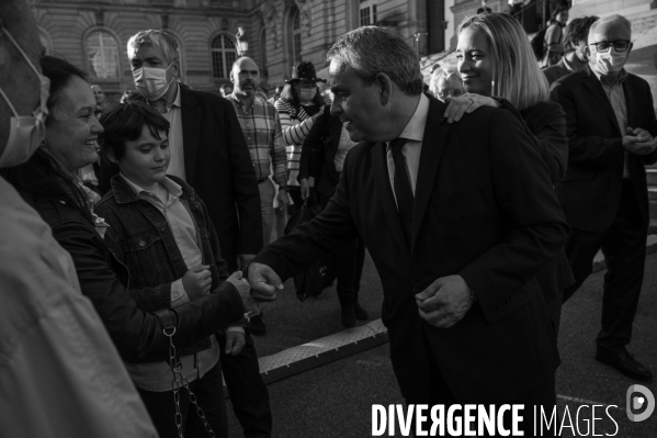 Victoire de Xavier Bertrand aux élections régionales.