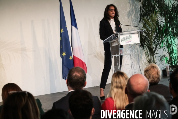 Julien bayou, clementine autain, audrey pulvar, meeting a la bellevilloise