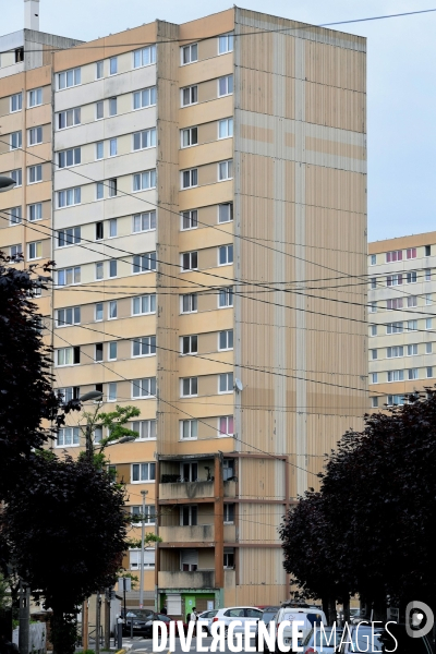 Le quartier du bois du temple à Clichy sous Bois