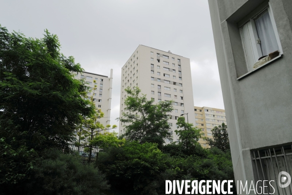 Le quartier du bois du temple à Clichy sous Bois