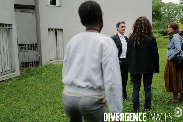 Eric Piolle en campagne pour la presidentielle 2022