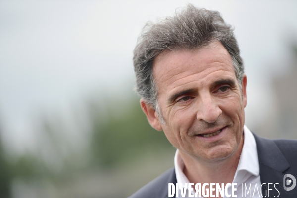 Eric Piolle en campagne pour la presidentielle 2022