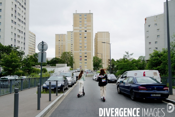 Le quartier du bois du temple à Clichy sous Bois