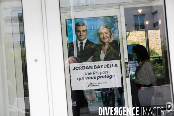 Regionales 2021 - 2eme tour - soiree electorale rn