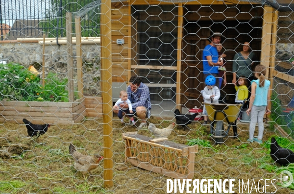 Au paysan urbain, une ferme  dans le quartier de Charonne