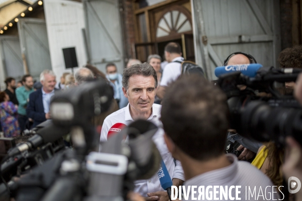 Meeting d Eric Piolle à Pantin