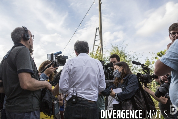 Meeting d Eric Piolle à Pantin