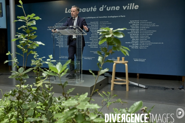 Conference presse Emmanuel Gregoire, adjoint mairie Paris