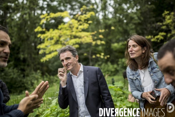Déplacement d Eric Piolle à Clichy-sous-Bois