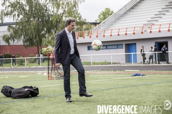 Déplacement d Eric Piolle à Clichy-sous-Bois