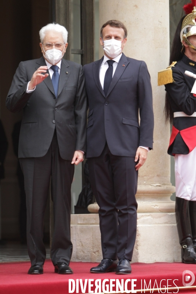 Visite d Etat du president de la Republique italienne