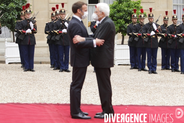 Visite d Etat du president de la Republique italienne