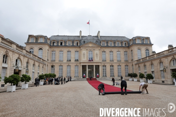 Diner d Etat du president de la Republique italienne