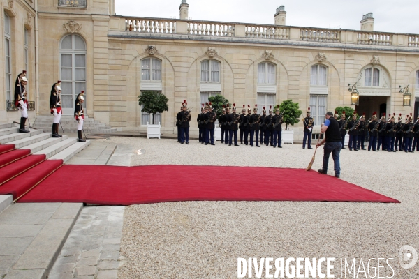 Diner d Etat du president de la Republique italienne