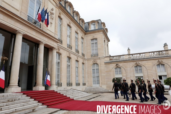 Diner d Etat du president de la Republique italienne