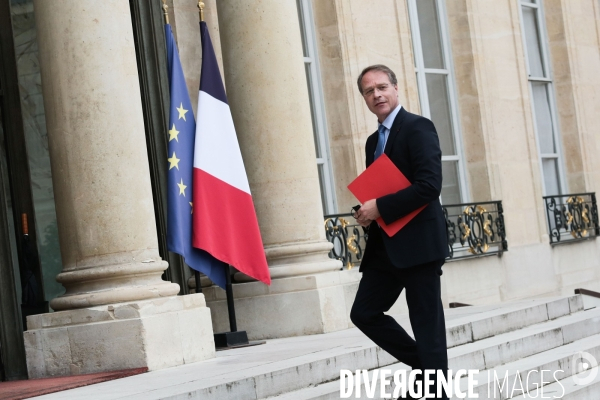 Les partenaires sociaux a l elysee