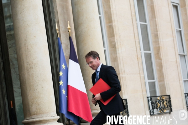 Les partenaires sociaux a l elysee