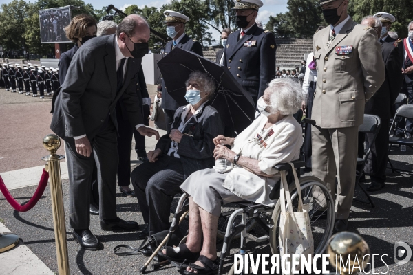 Cérémonie anniversaire de l Appel du 18 juin 1940.