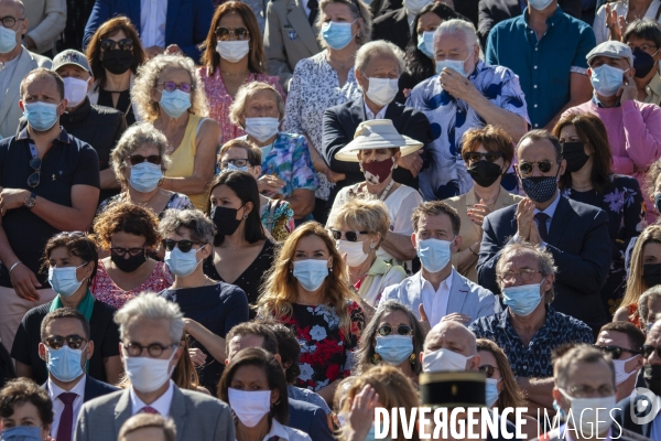 Fête nationale 2021 à Marseille, en matinée.