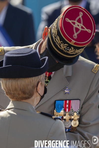 Fête nationale 2021 à Marseille, en matinée.