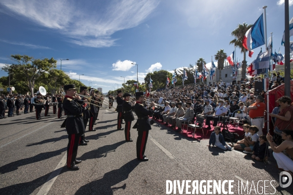 Fête nationale 2021 à Marseille, en matinée.