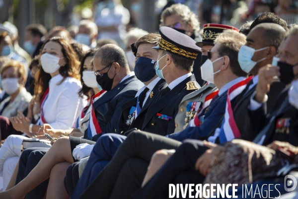 Fête nationale 2021 à Marseille, en matinée.