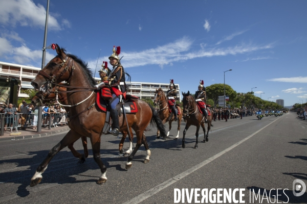 Fête nationale 2021 à Marseille, en matinée.