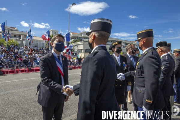 Fête nationale 2021 à Marseille, en matinée.