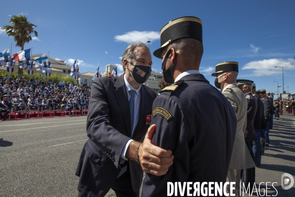 Fête nationale 2021 à Marseille, en matinée.