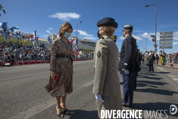 Fête nationale 2021 à Marseille, en matinée.