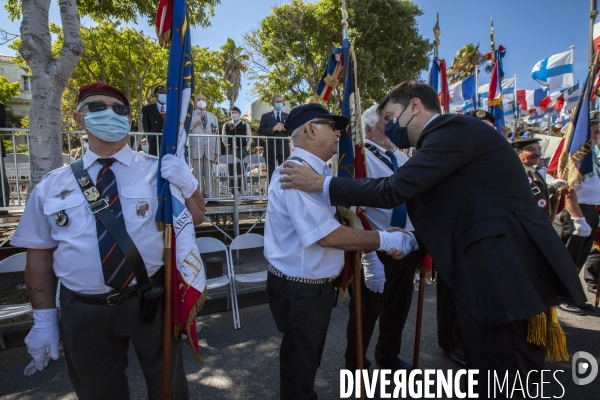 Fête nationale 2021 à Marseille, en matinée.