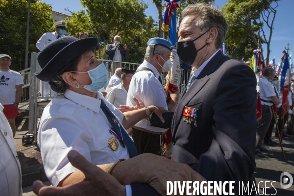 Fête nationale 2021 à Marseille, en matinée.