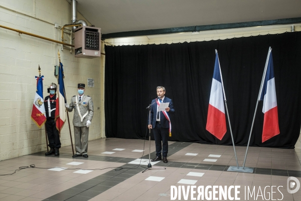 Defile et ceremonies du 14 juillet 2021 a Avesnes-sur-Helpe