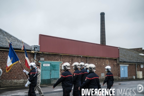 Defile et ceremonies du 14 juillet 2021 a Avesnes-sur-Helpe