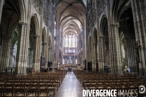 Basilique de Saint-Denis, en Seine-Saint-Denis