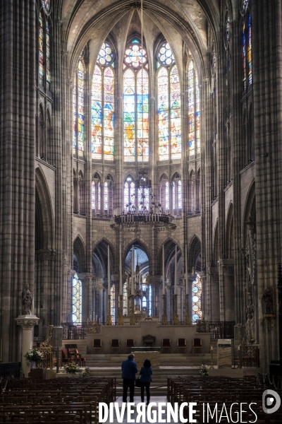 Basilique de Saint-Denis, en Seine-Saint-Denis