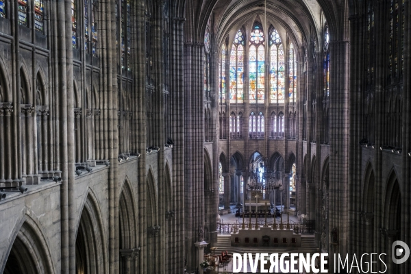 Basilique de Saint-Denis, en Seine-Saint-Denis